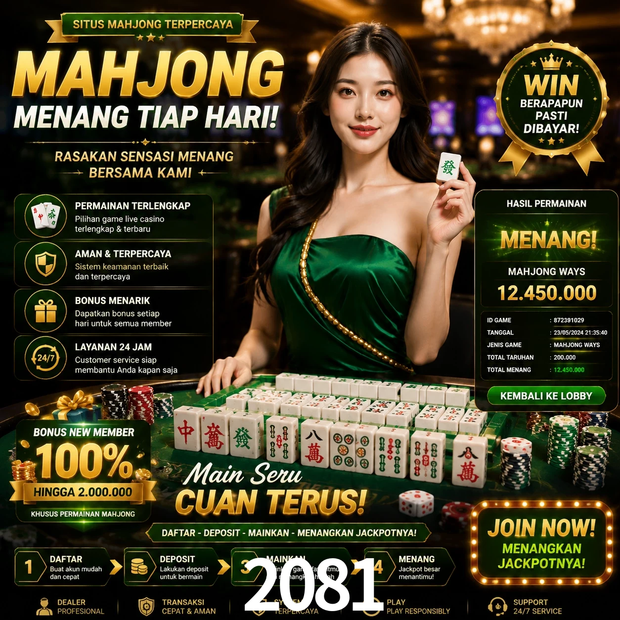Cashback VIP 2081 - reembolso semanal